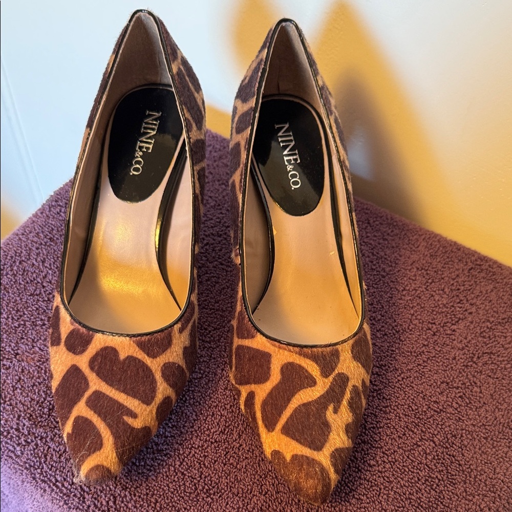 Nine & Co. Leopard Print Heels
